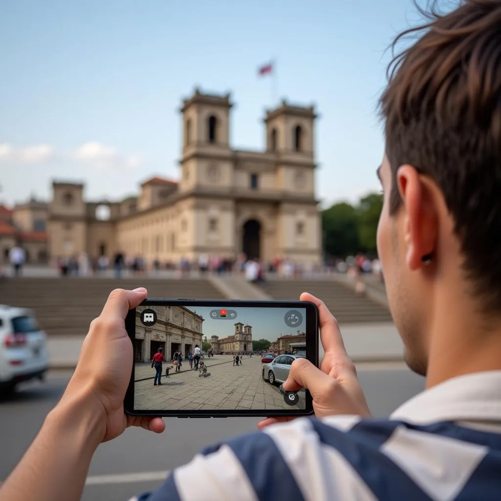 Augmented Reality enhancing tourist experience