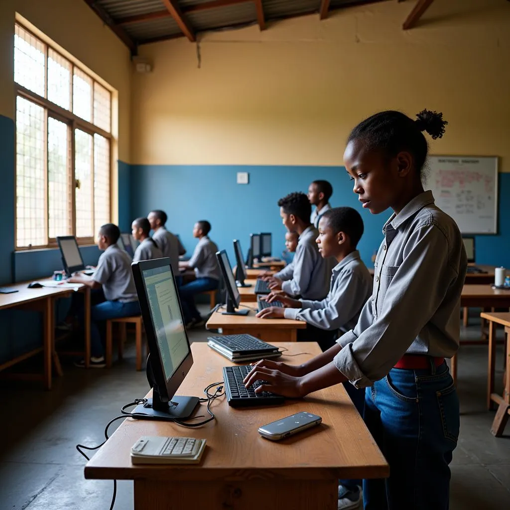 Automation and education in developing countries