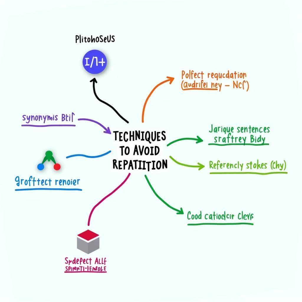 Techniques for avoiding repetition in IELTS writing