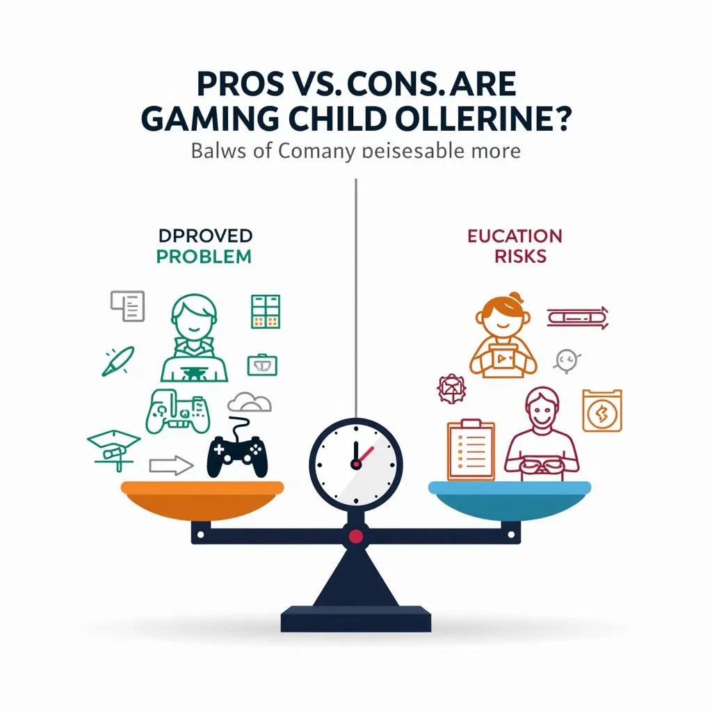 Balanced approach to gaming in child development