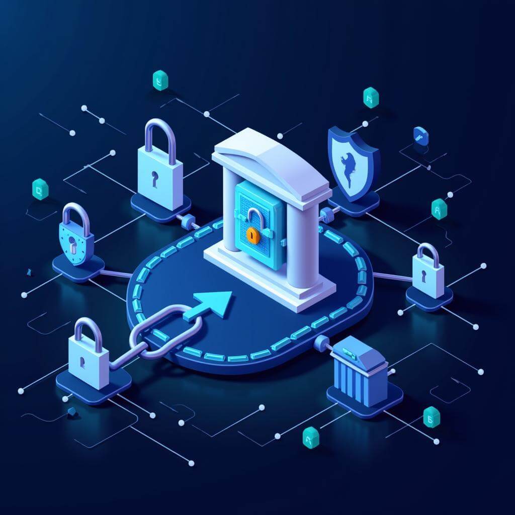 Blockchain enhancing banking security