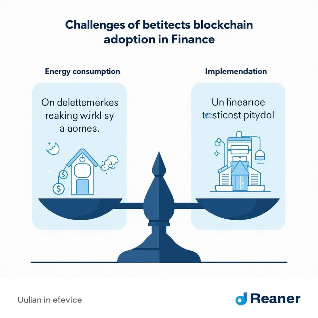 Challenges in adopting blockchain for finance