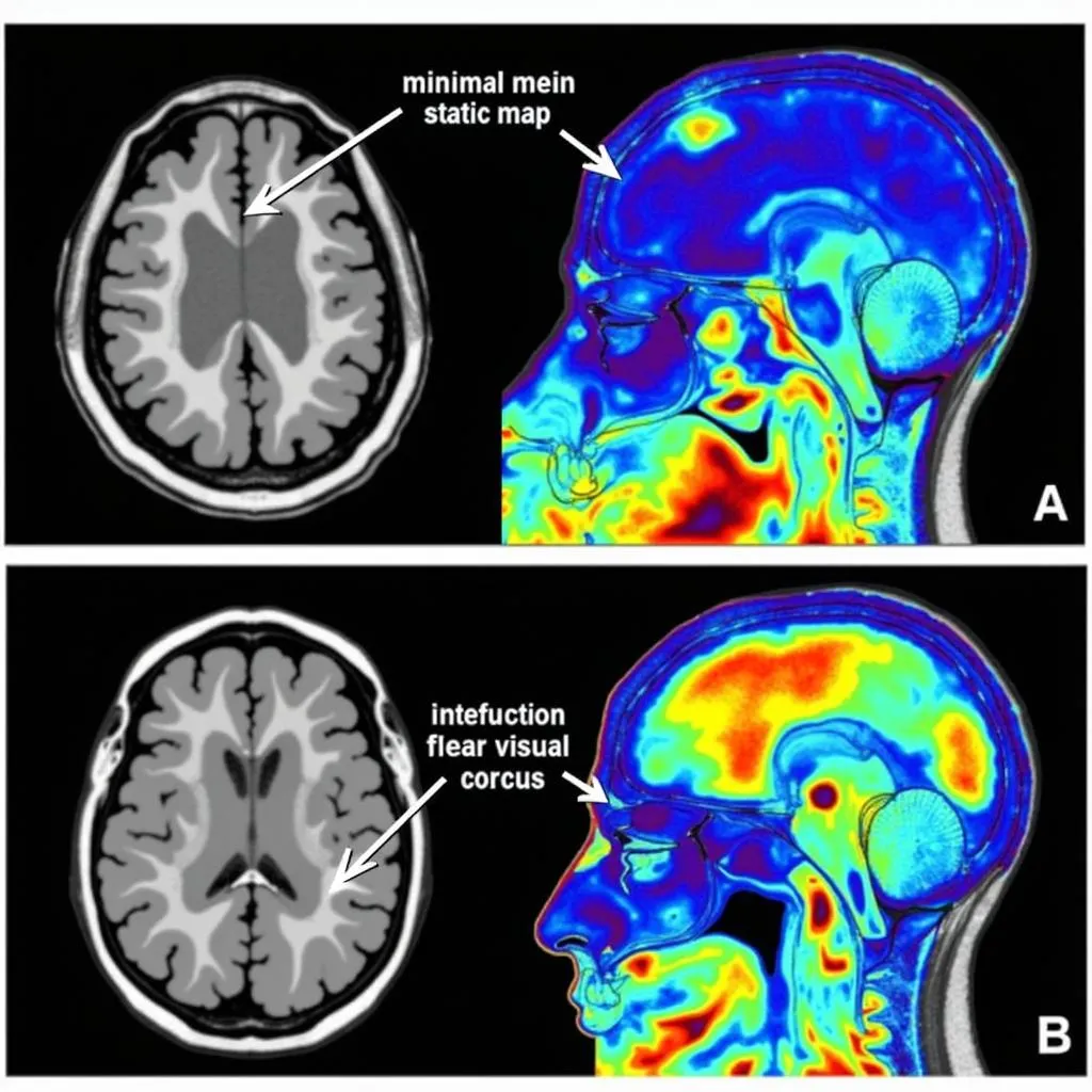 Brain activity while using interactive maps