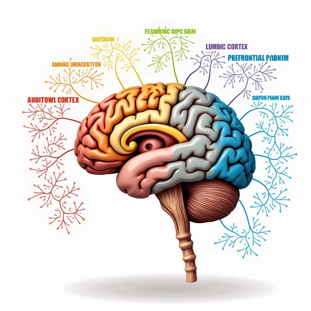 Brain activity during music therapy