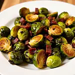 Brussels sprouts on a plate