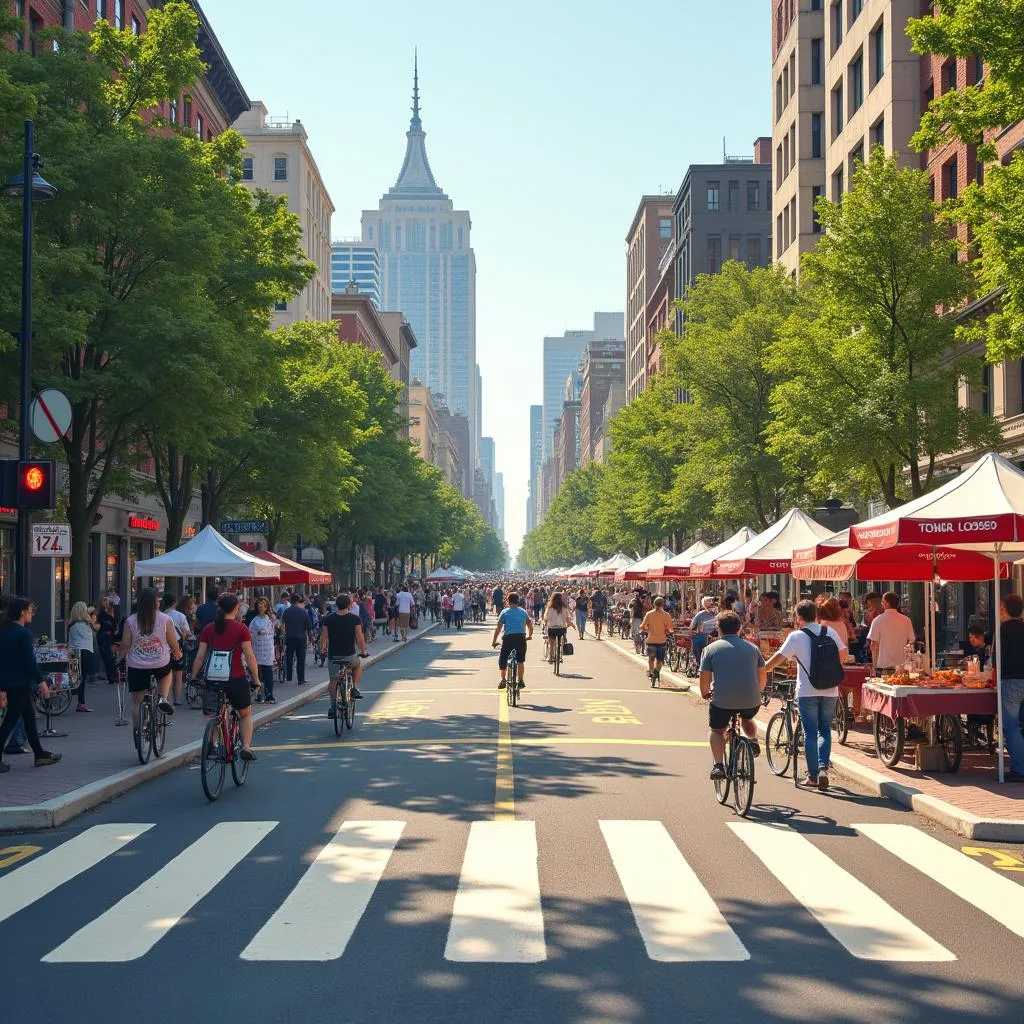 Car-Free Day in the City