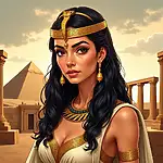 Cleopatra, the last active pharaoh of Ancient Egypt