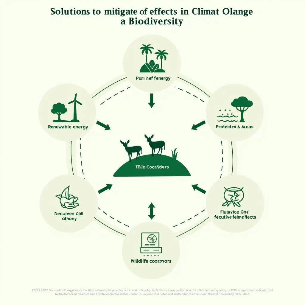 Solutions to address climate change impacts on biodiversity