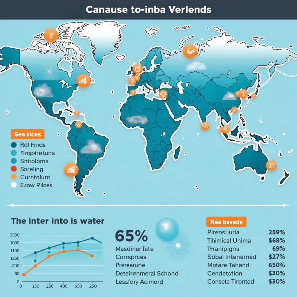 Climate change effects on global weather patterns