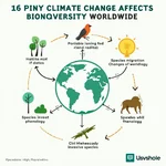 Climate change impacts on global biodiversity