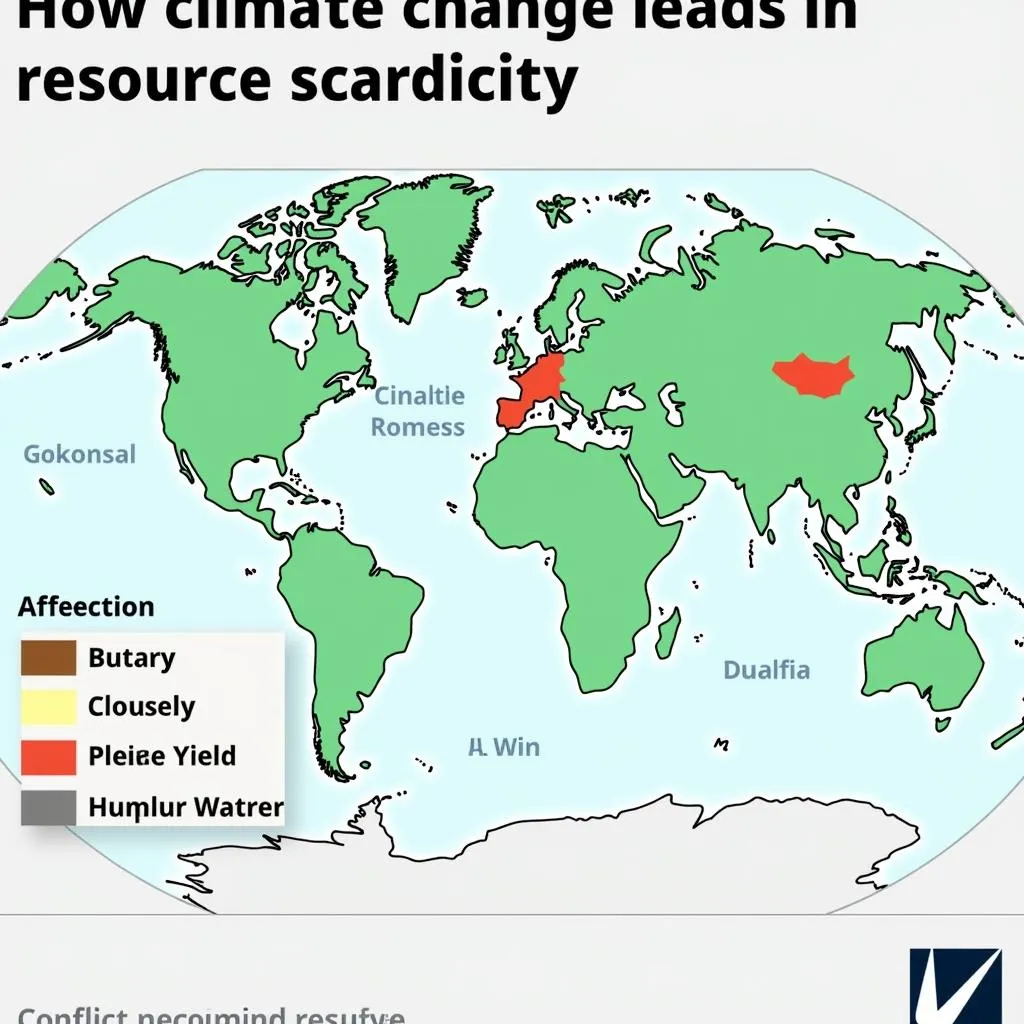 Climate change and resource scarcity