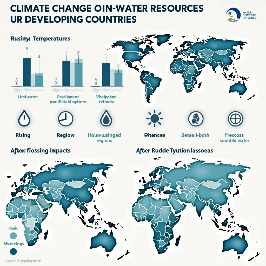 Climate change exacerbating water scarcity in developing nations