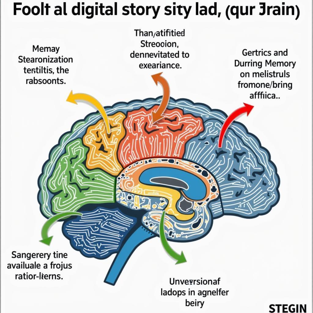 Cognitive architecture of digital storytelling