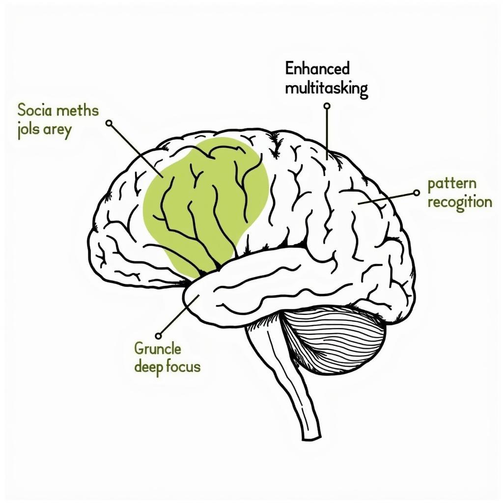 Cognitive changes from social media use in research