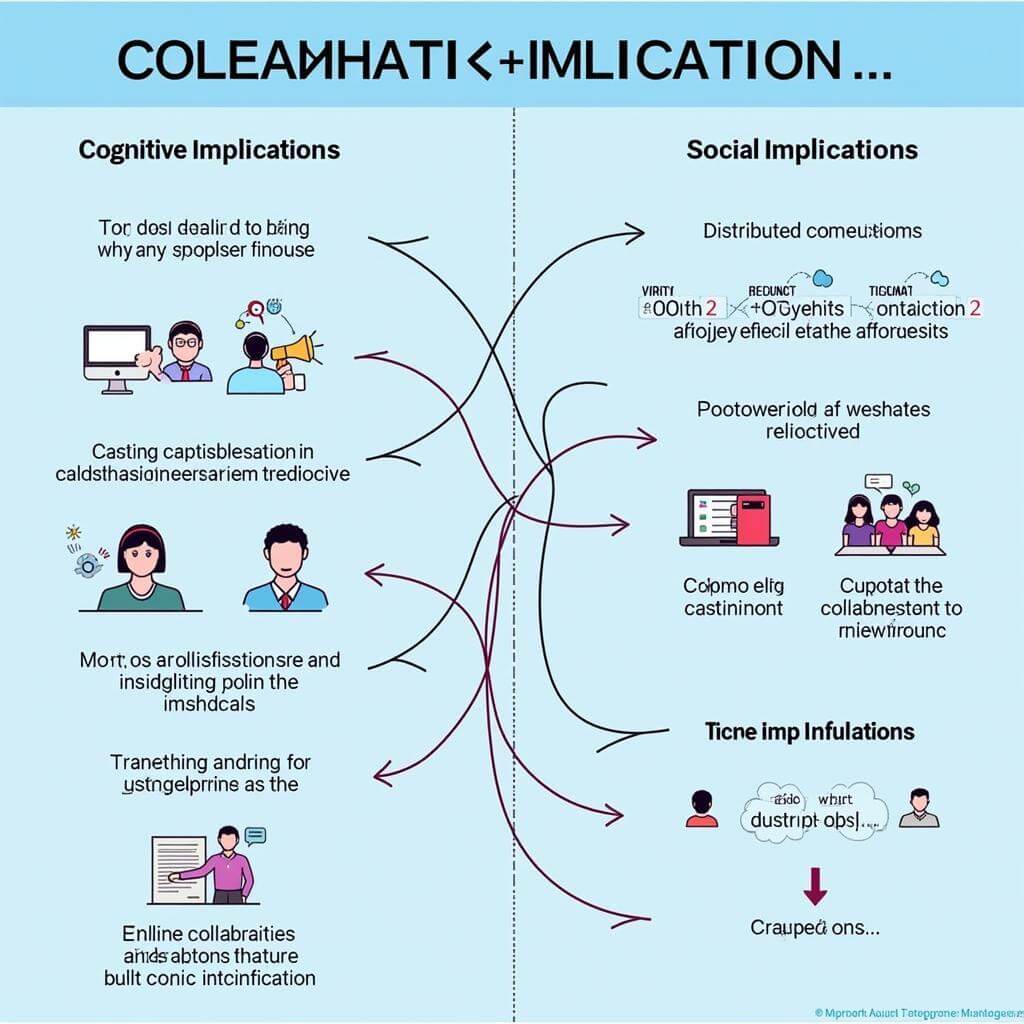 Cognitive and social implications of digital collaboration tools