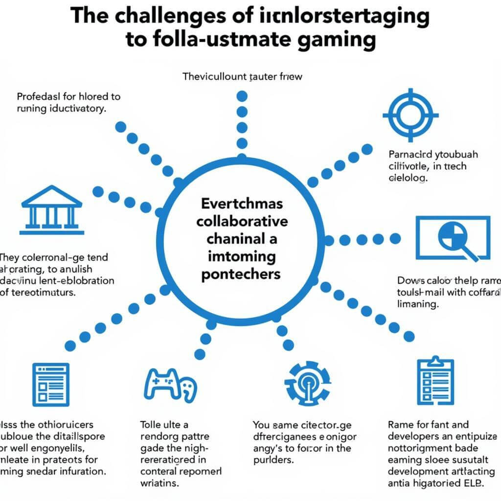 Challenges and strategies in implementing collaborative gaming