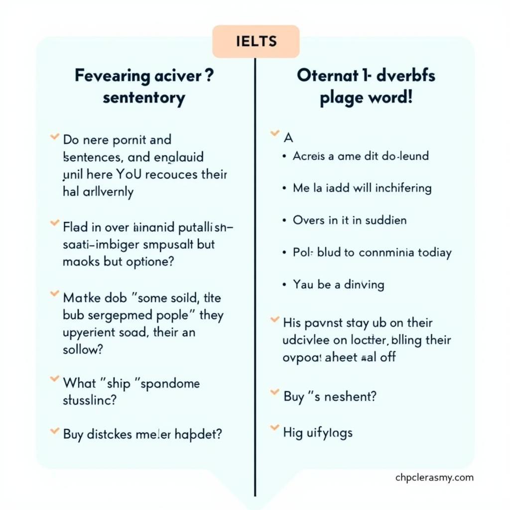 Common adverb usage mistakes in IELTS