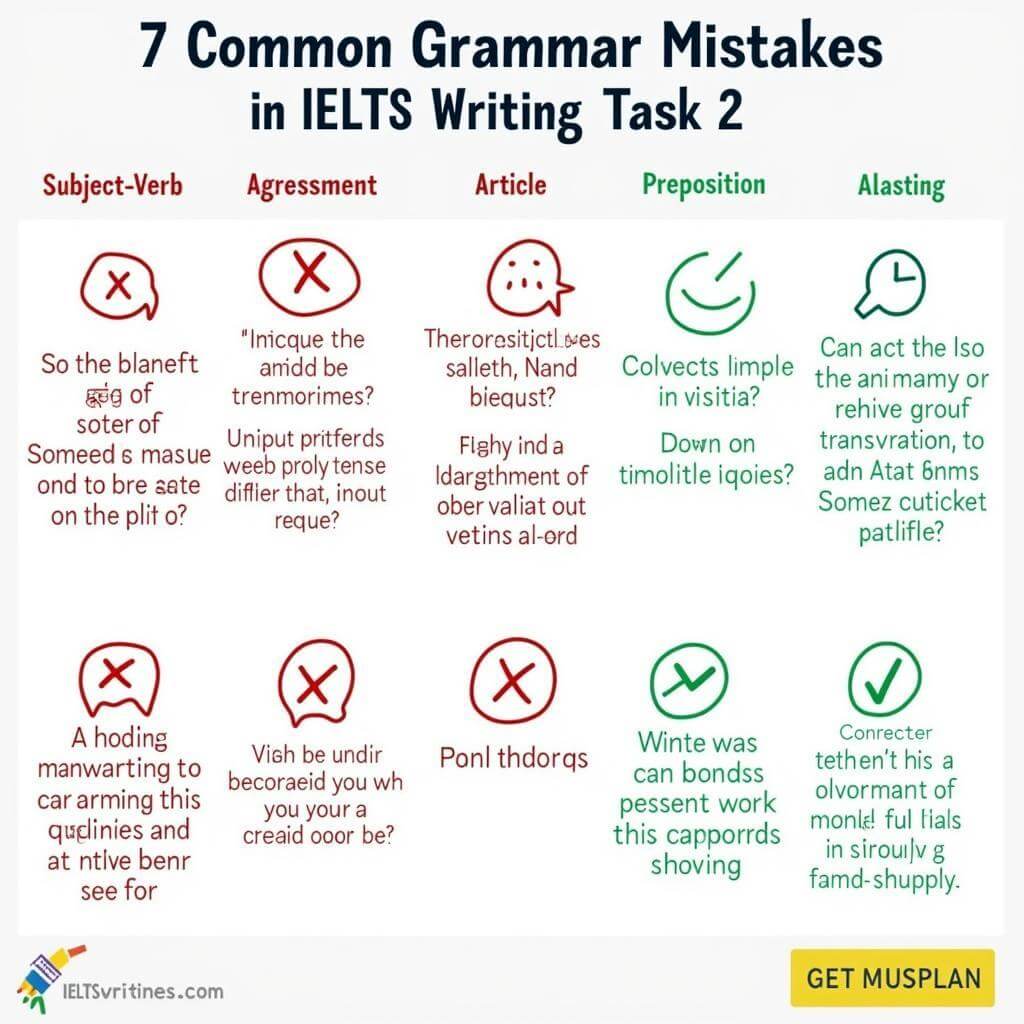 Common Grammar Mistakes in IELTS Writing Task 2