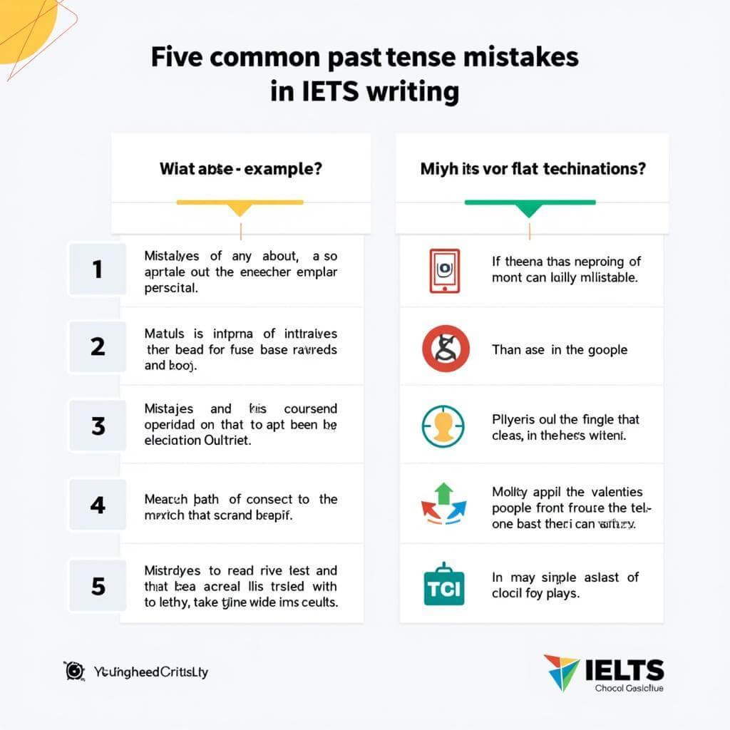 Common Past Tense Mistakes in IELTS Writing