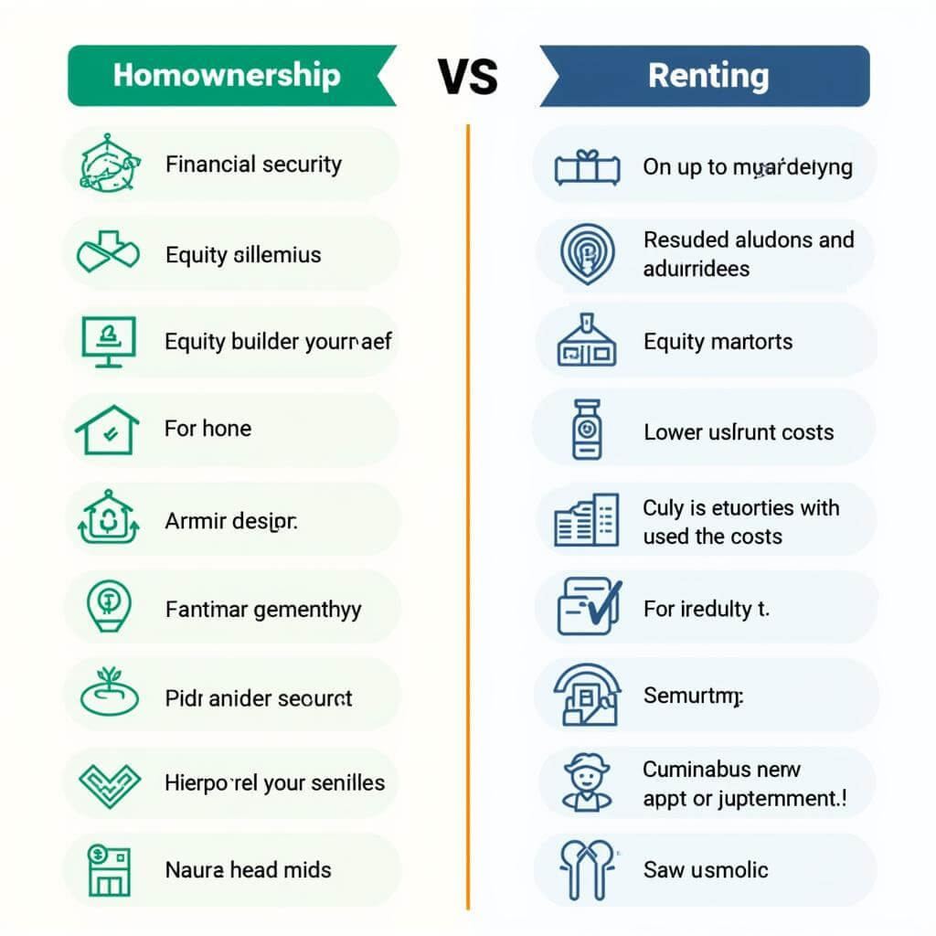 Pros and cons of homeownership vs renting