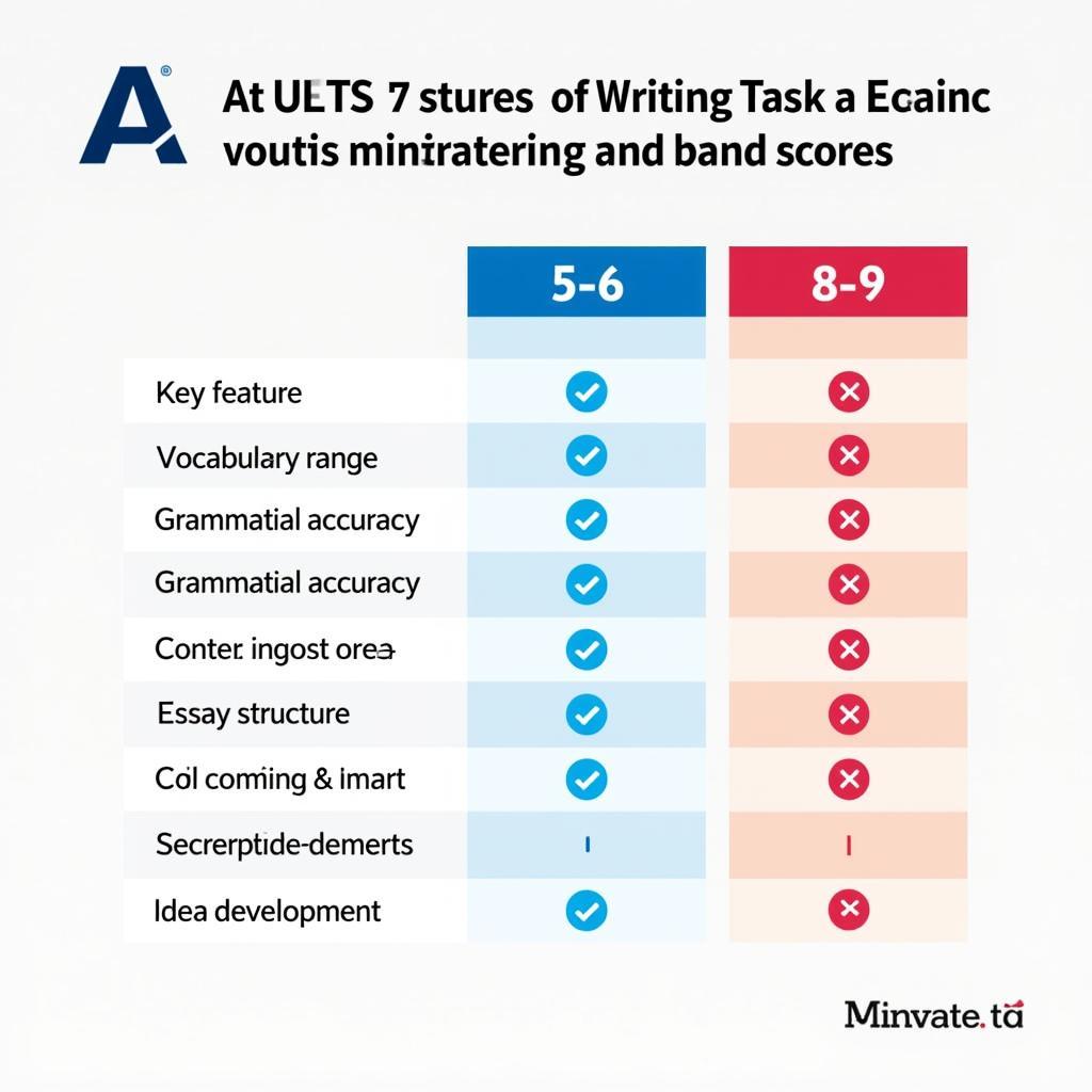 Comparison of IELTS Writing Band Scores