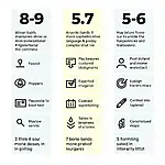 Visual comparison of IELTS Writing band scores