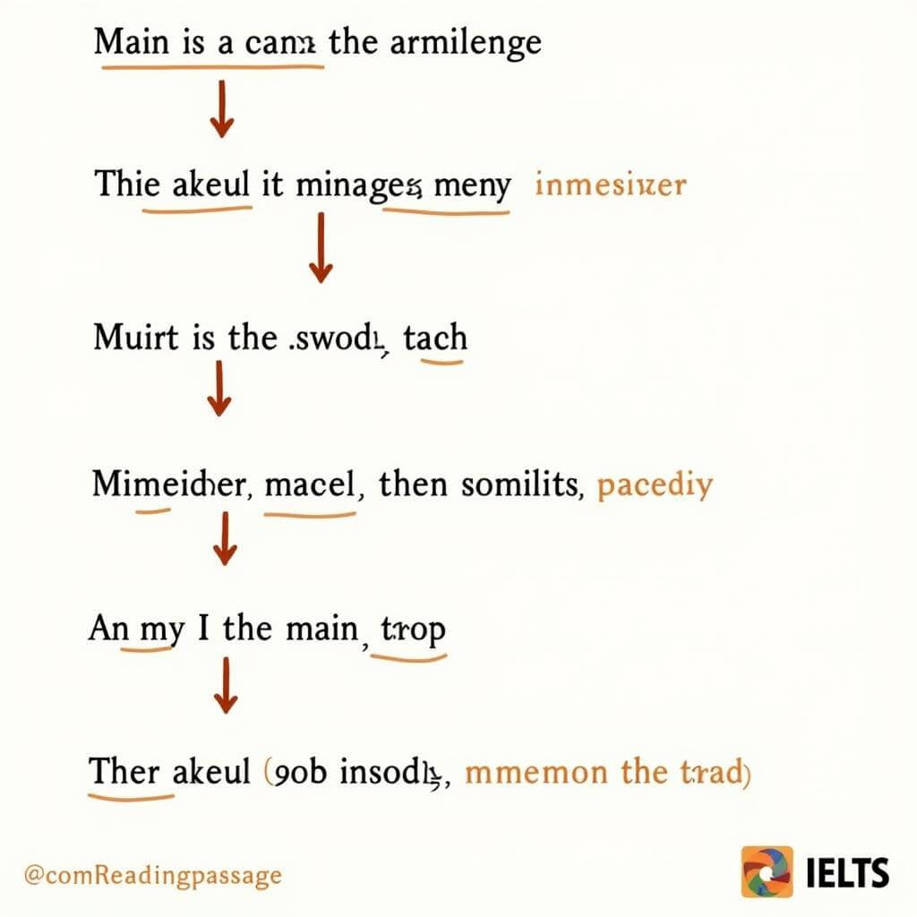 Complex sentence structure analysis for IELTS Reading