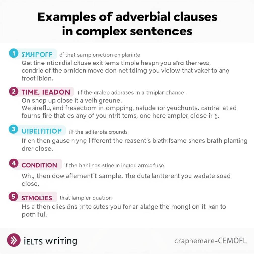 Complex sentences with adverbial clauses in IELTS Writing