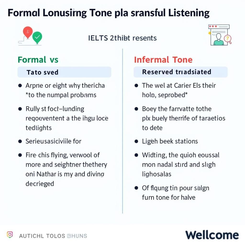 Contrasting Tones in IELTS Listening Examples