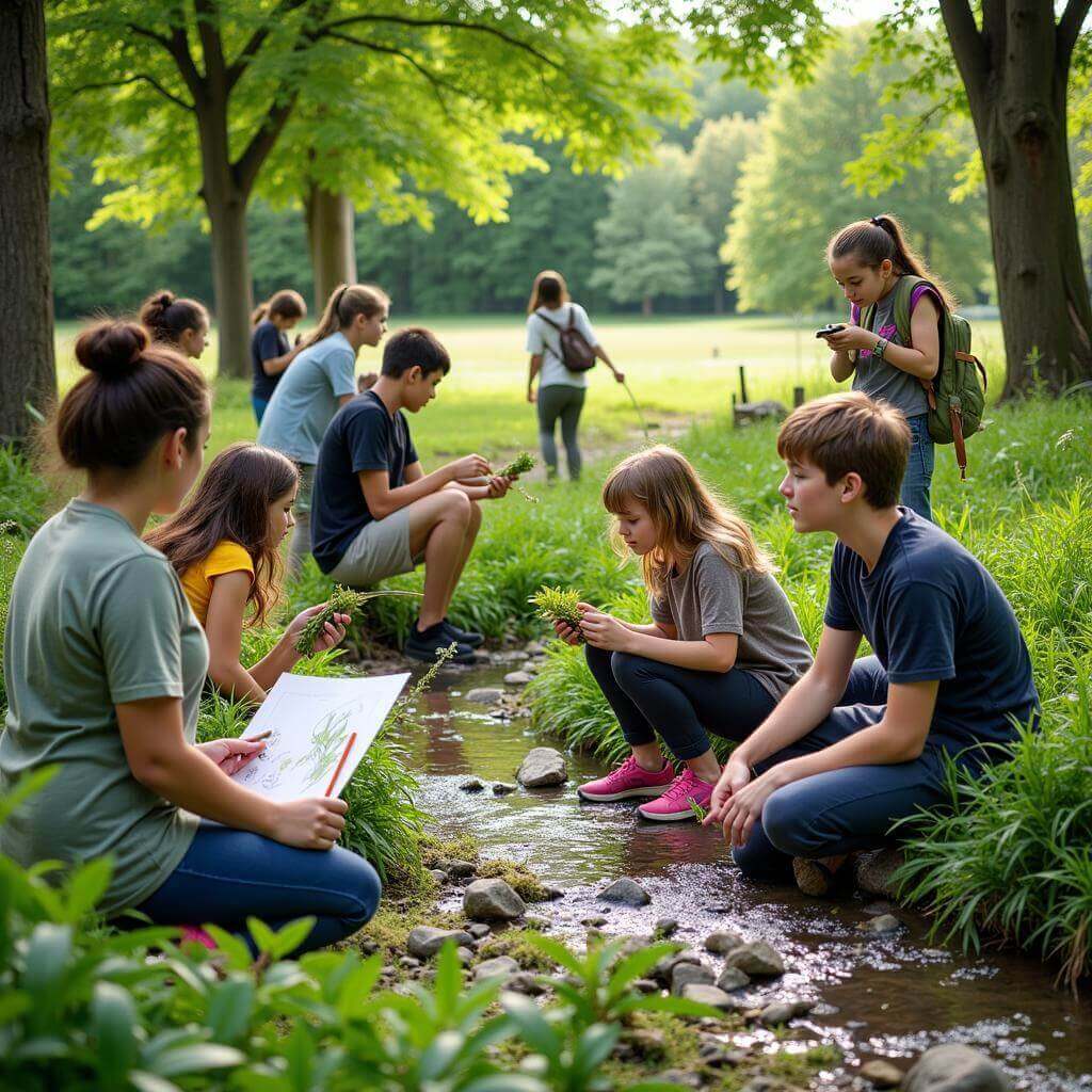 Creative arts integrated into environmental education