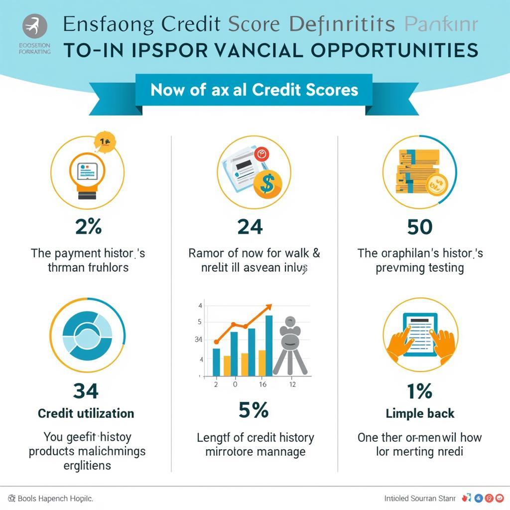 Infographic showing the impact of credit scores