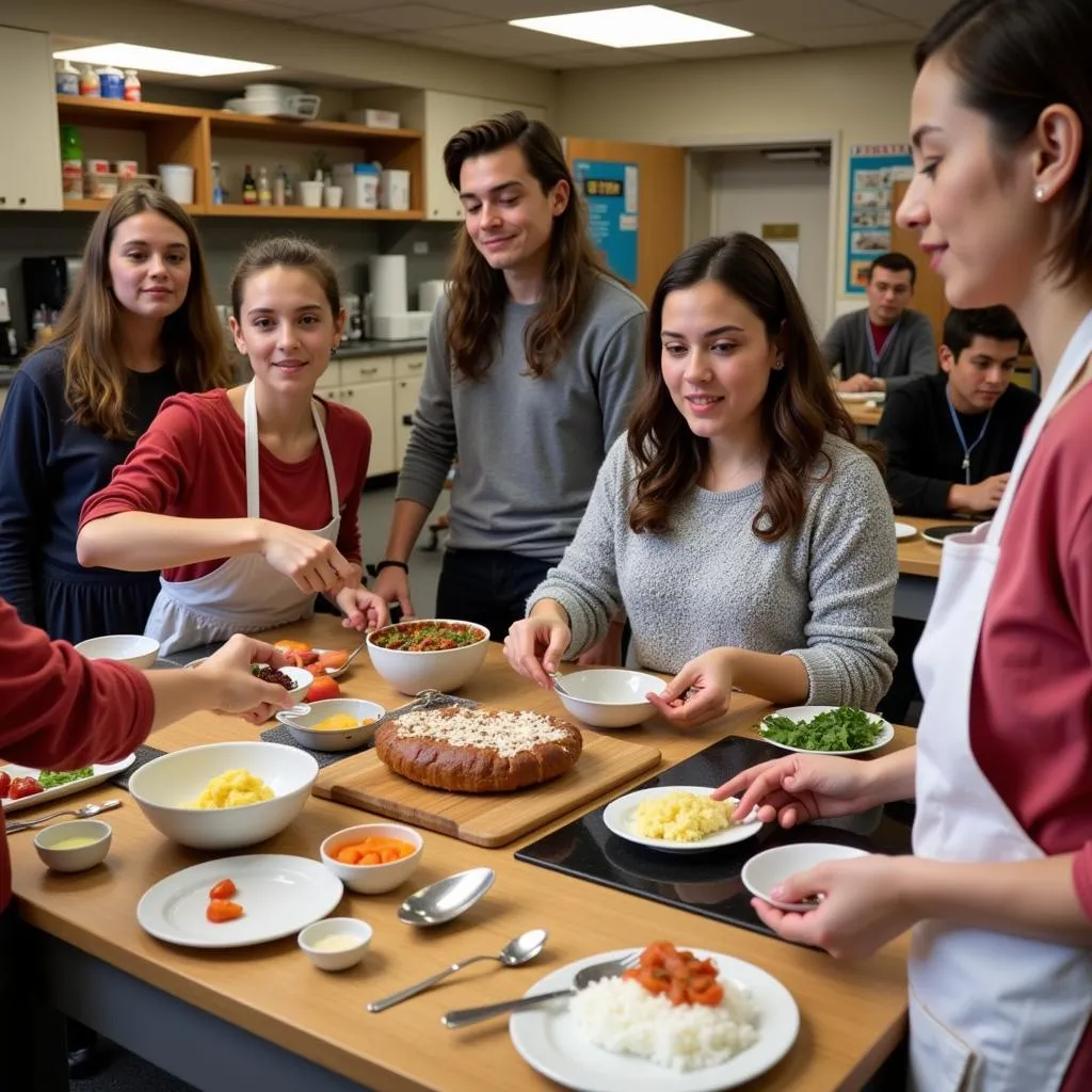 Culinary traditions enhancing language learning