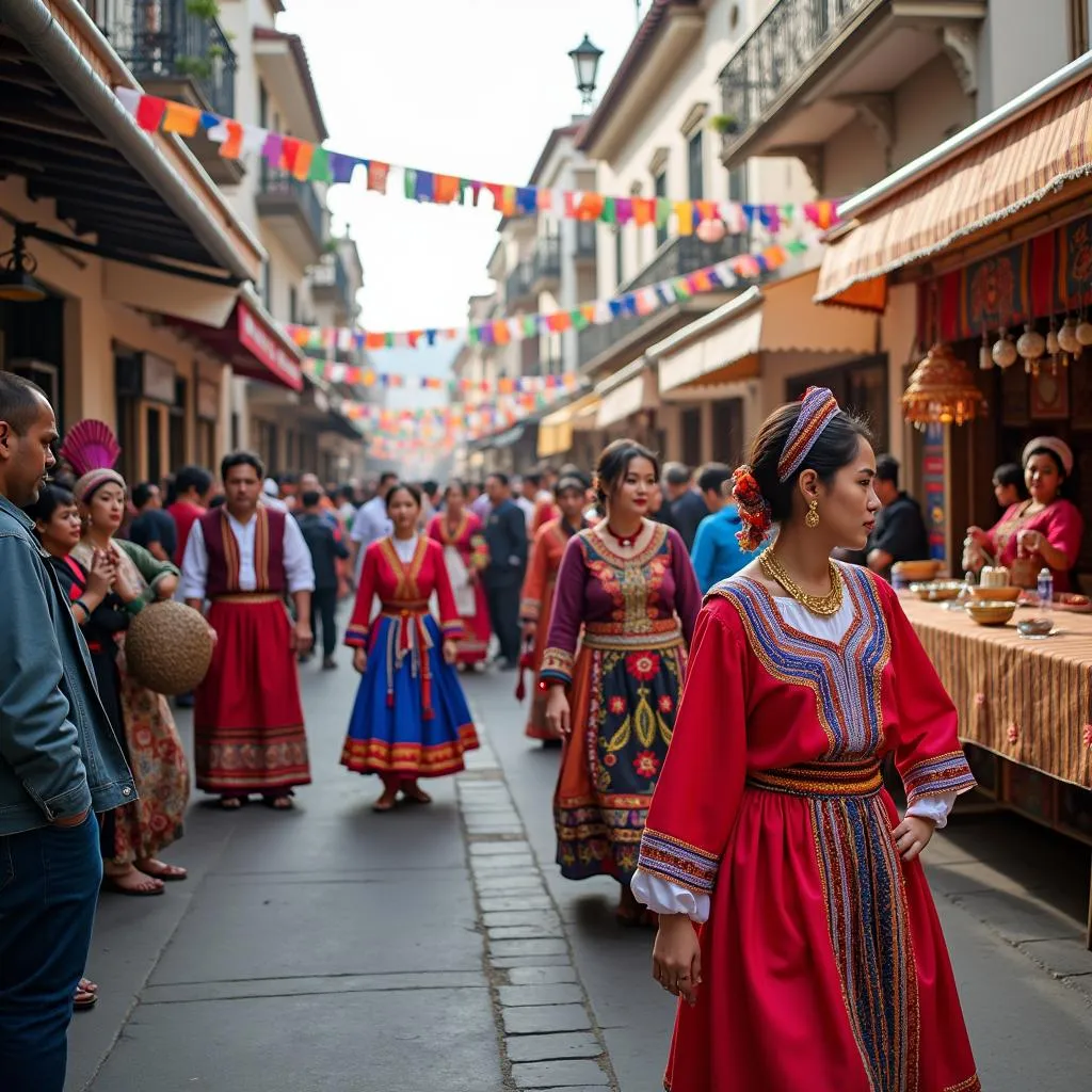 Cultural festival showcasing diversity