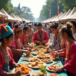 Cultural festivals fostering global unity