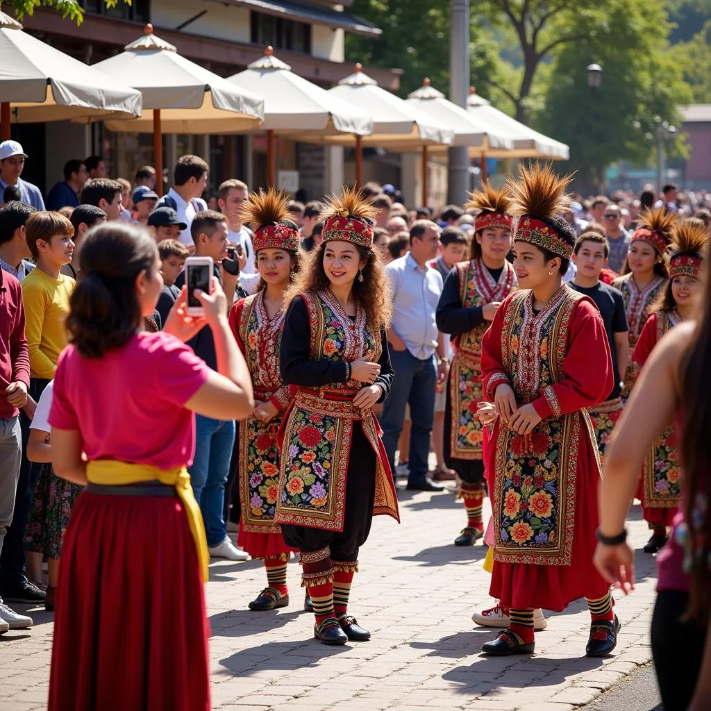 Cultural globalization's impact on traditional festivals through tourism