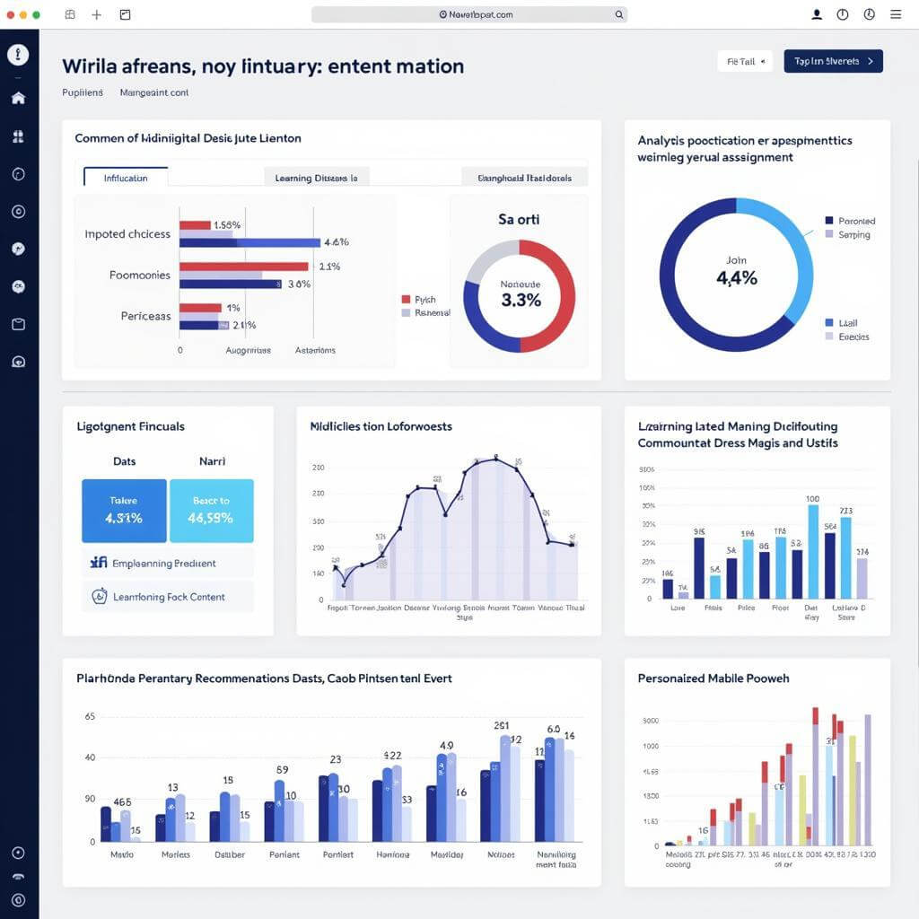 Data-driven approach in virtual professional development