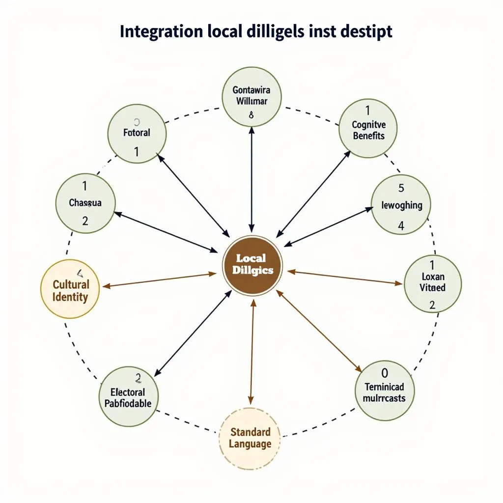 Dialectal integration in language pedagogy