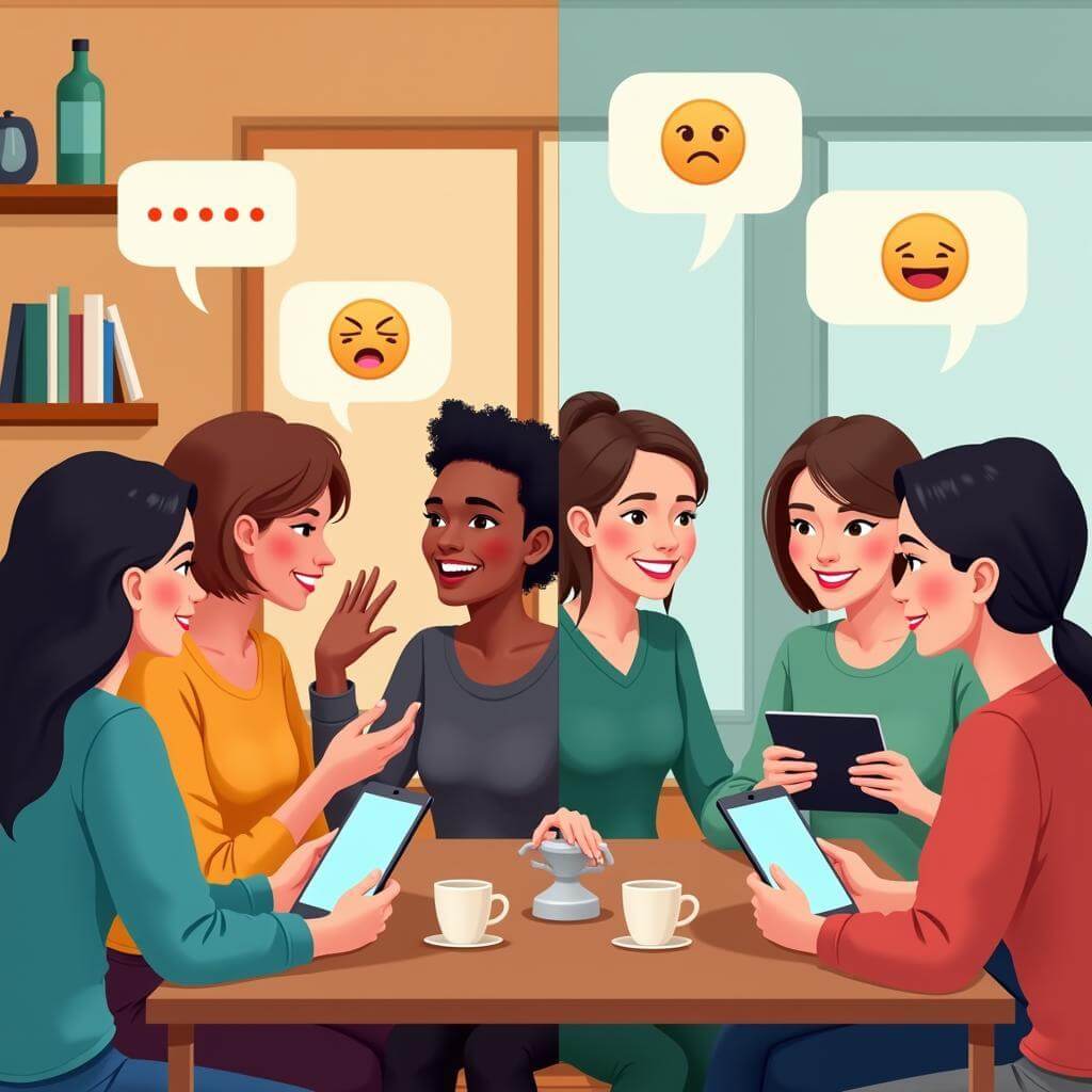 The evolution of conversation in the digital age