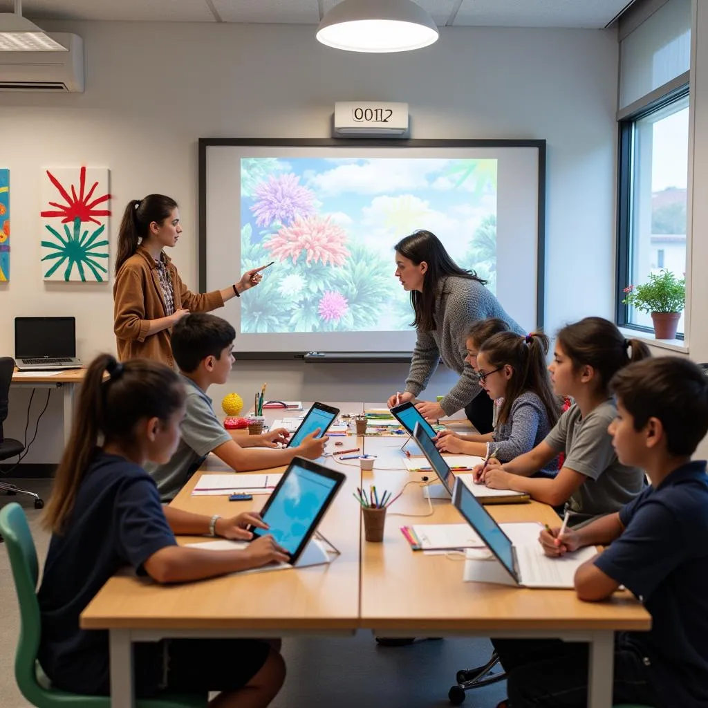 Digital Art Education in the Modern Classroom