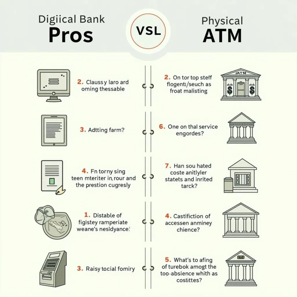 Digital banking vs physical bank branches comparison