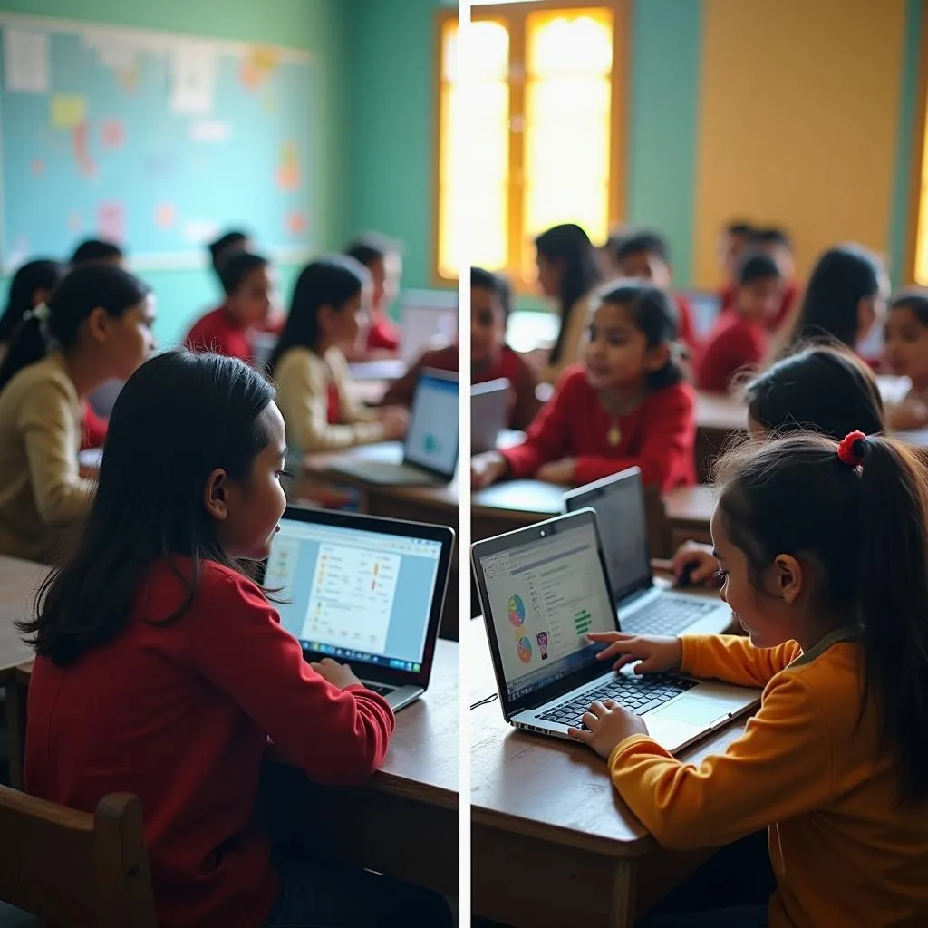 The digital divide affecting education access