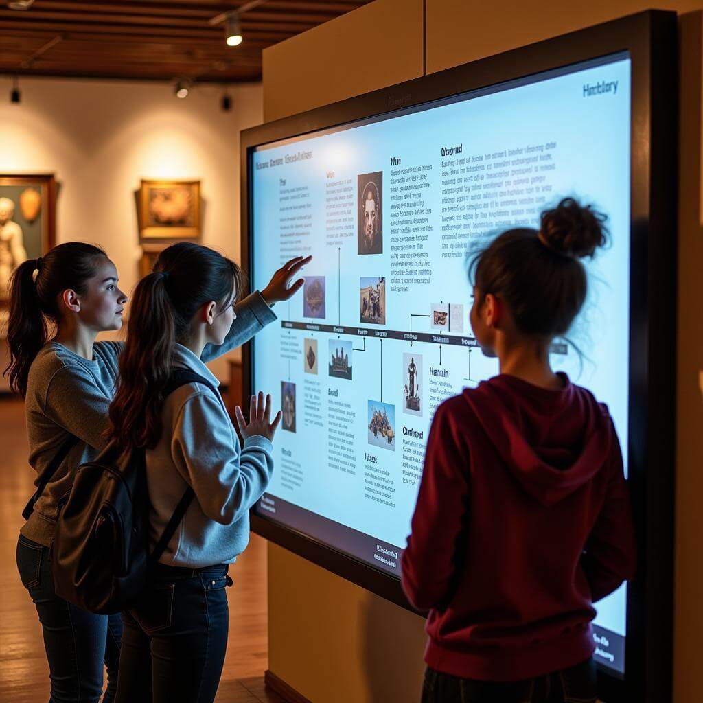 Digital exhibitions in cultural history education