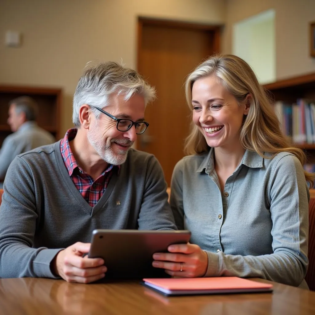 Digital literacy program for elderly