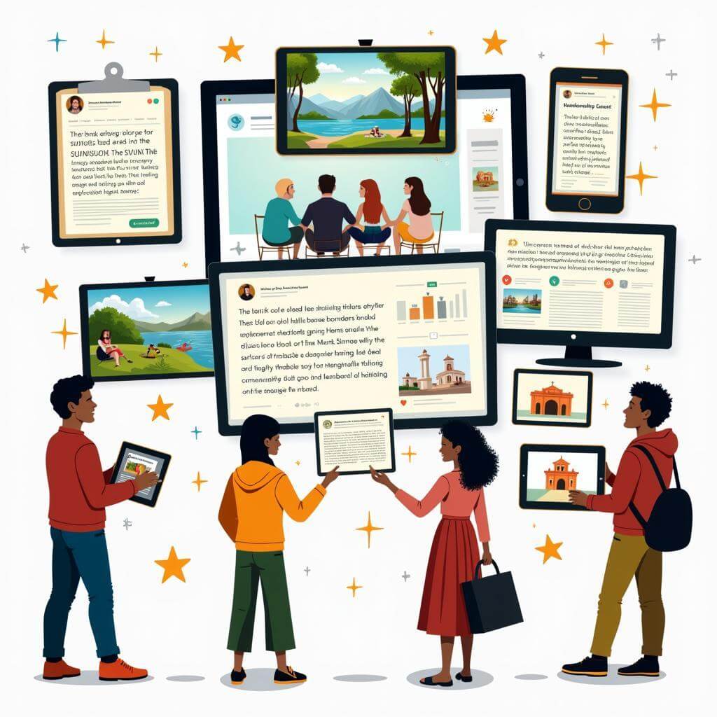 Digital storytelling fostering cultural exchange