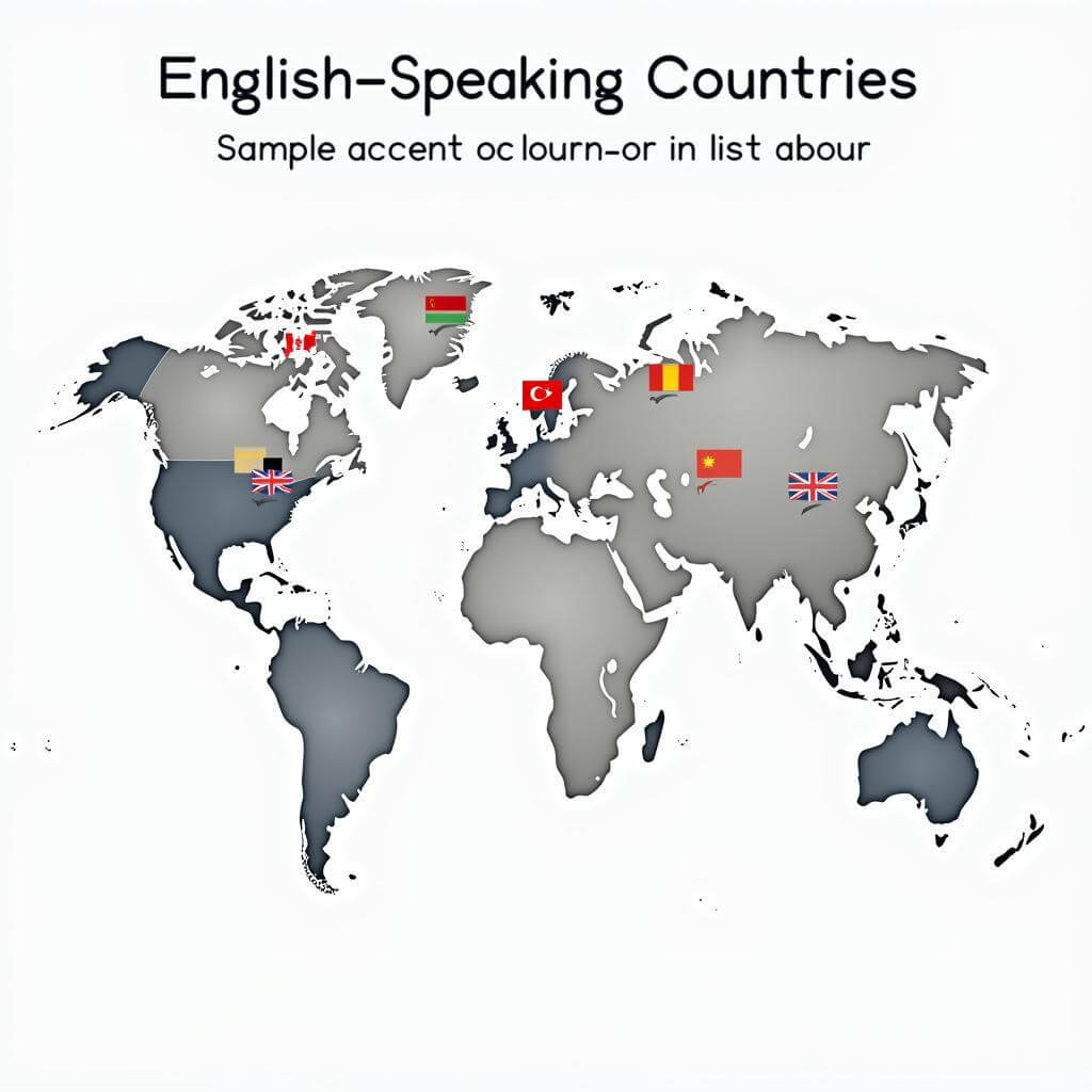 Diverse accents in IELTS Listening Test