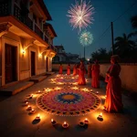 Diwali Festival of Lights celebration in India