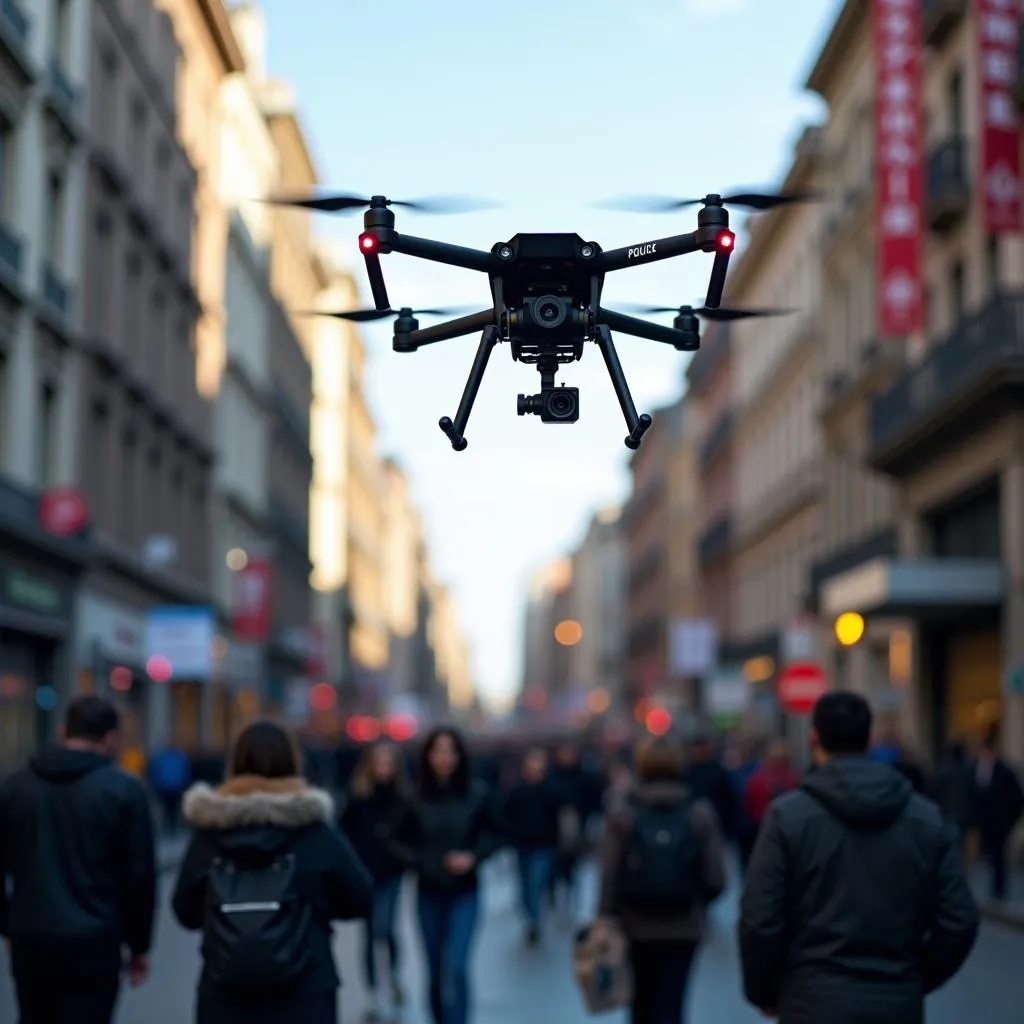 Drones used for public safety and surveillance