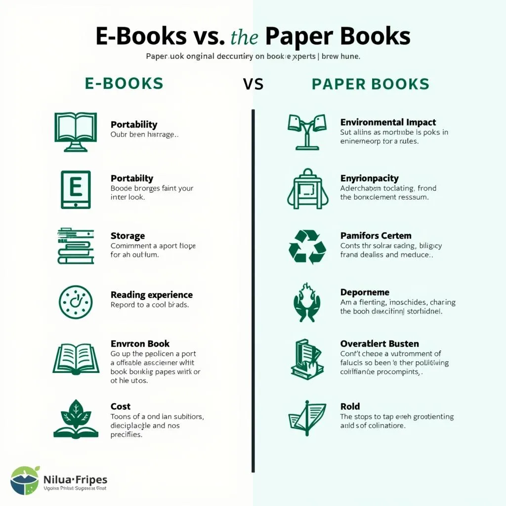 E-books vs Paper Books Comparison