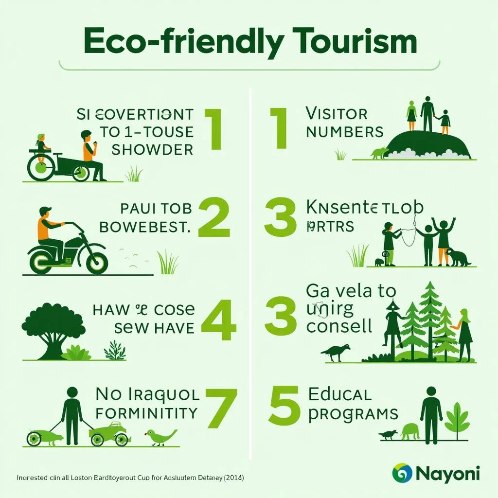 Eco-friendly tourism practices in natural areas