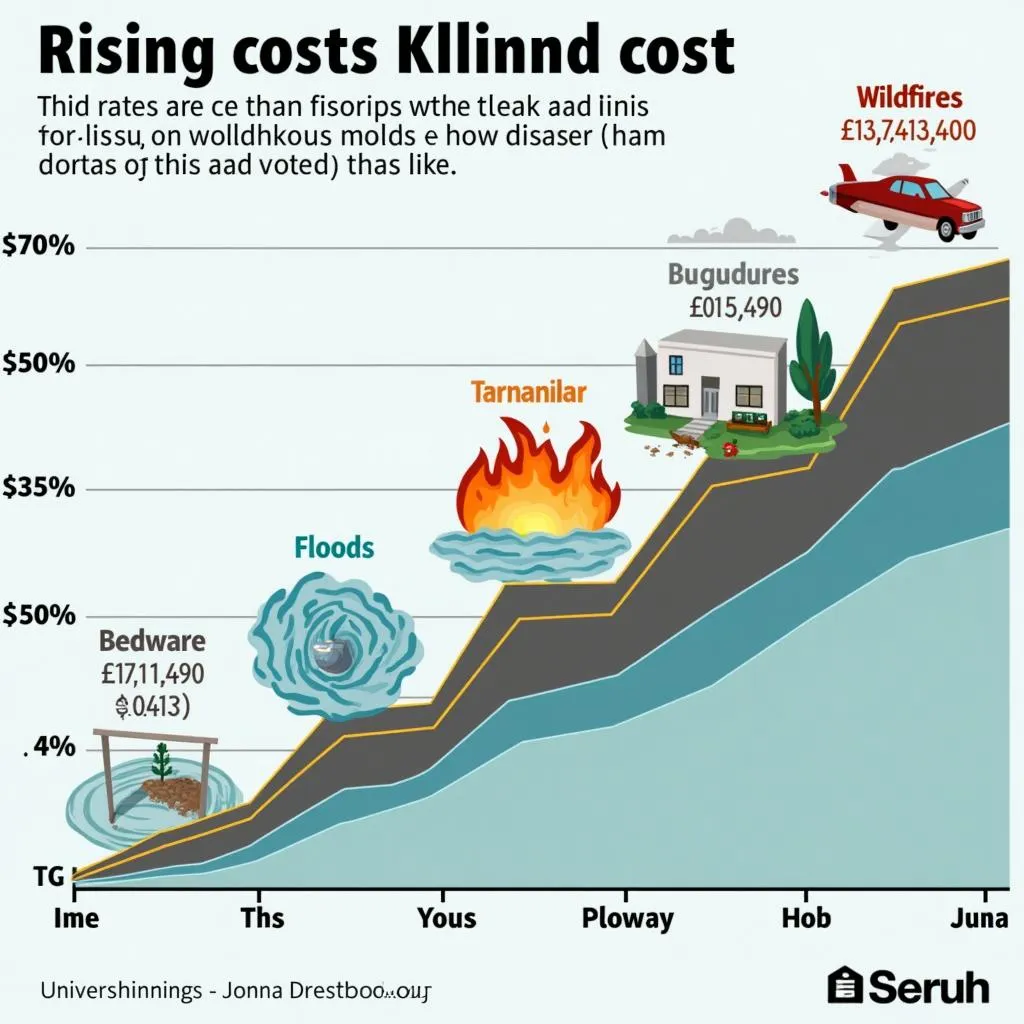 Economic impact of climate-related natural disasters